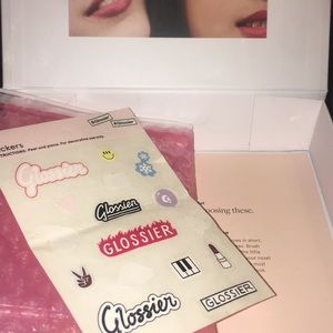 GLOSSIER STICKERS- NOT AVAILABLE ANYMORE!!